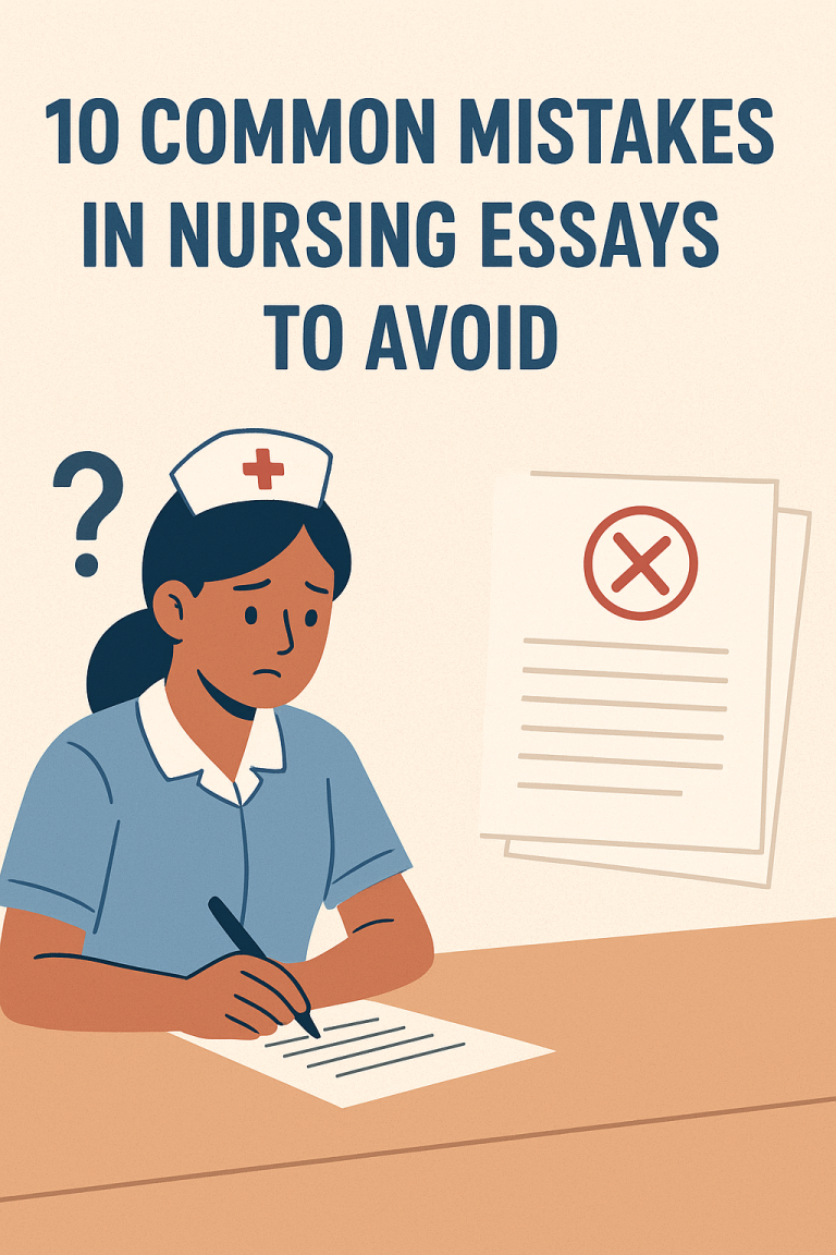 10 Common Mistakes in Nursing Essays to Avoid