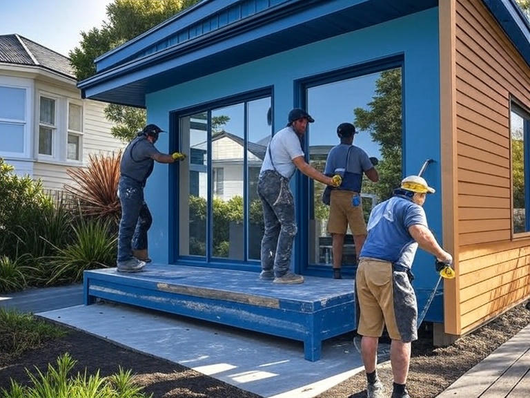 expert exterior painting services in Auckland