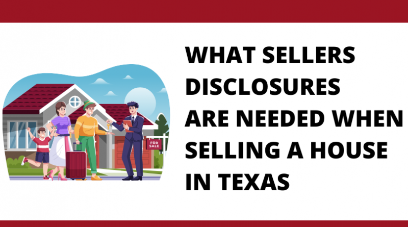 Sellers Disclosure Texas