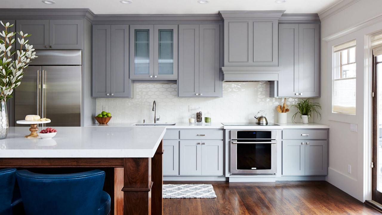 What Kind Of Paint Color Goes Great With Kitchen Cabinet