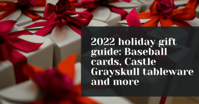 2022 holiday gift guide: Baseball cards, Castle Grayskull tableware and more