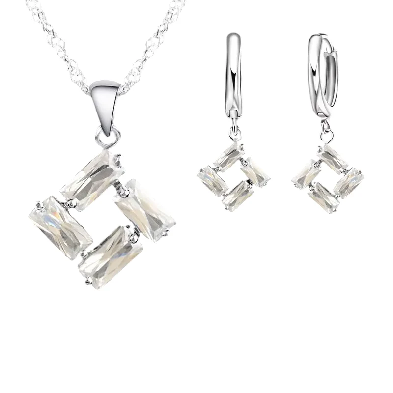 sterling silver jewelry set - women fashion jewelry