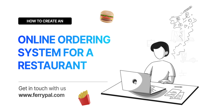 How to create an online ordering system for a restaurant?