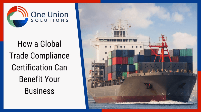 Global Trade Compliance Certification