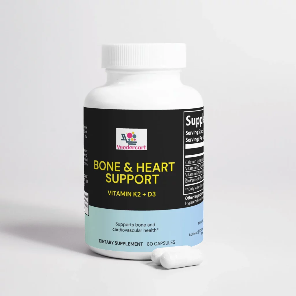 Vitamin D3 K2 for Bone & Heart Support