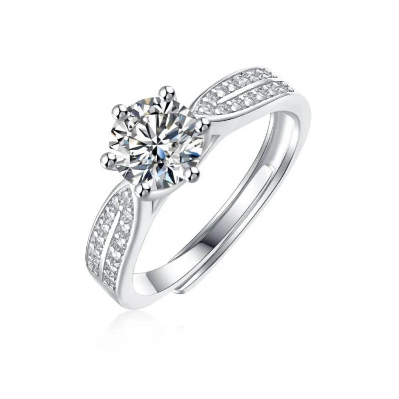 Affordable 1 Carat Moissanite Rings That Look Like Diamonds
