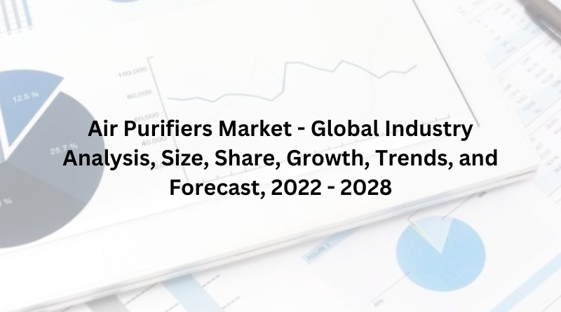 Air Purifiers Market - Global Industry Analysis, Size, Share, Growth, Trends, and Forecast, 2022 - 2028