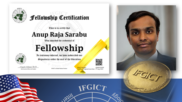 Anup Sarabu: A Digital Commerce Pioneer and IFGICT Fellow