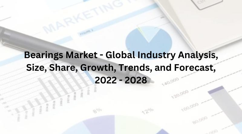 Bearings Market - Global Industry Analysis, Size, Share, Growth, Trends, and Forecast, 2022 - 2028