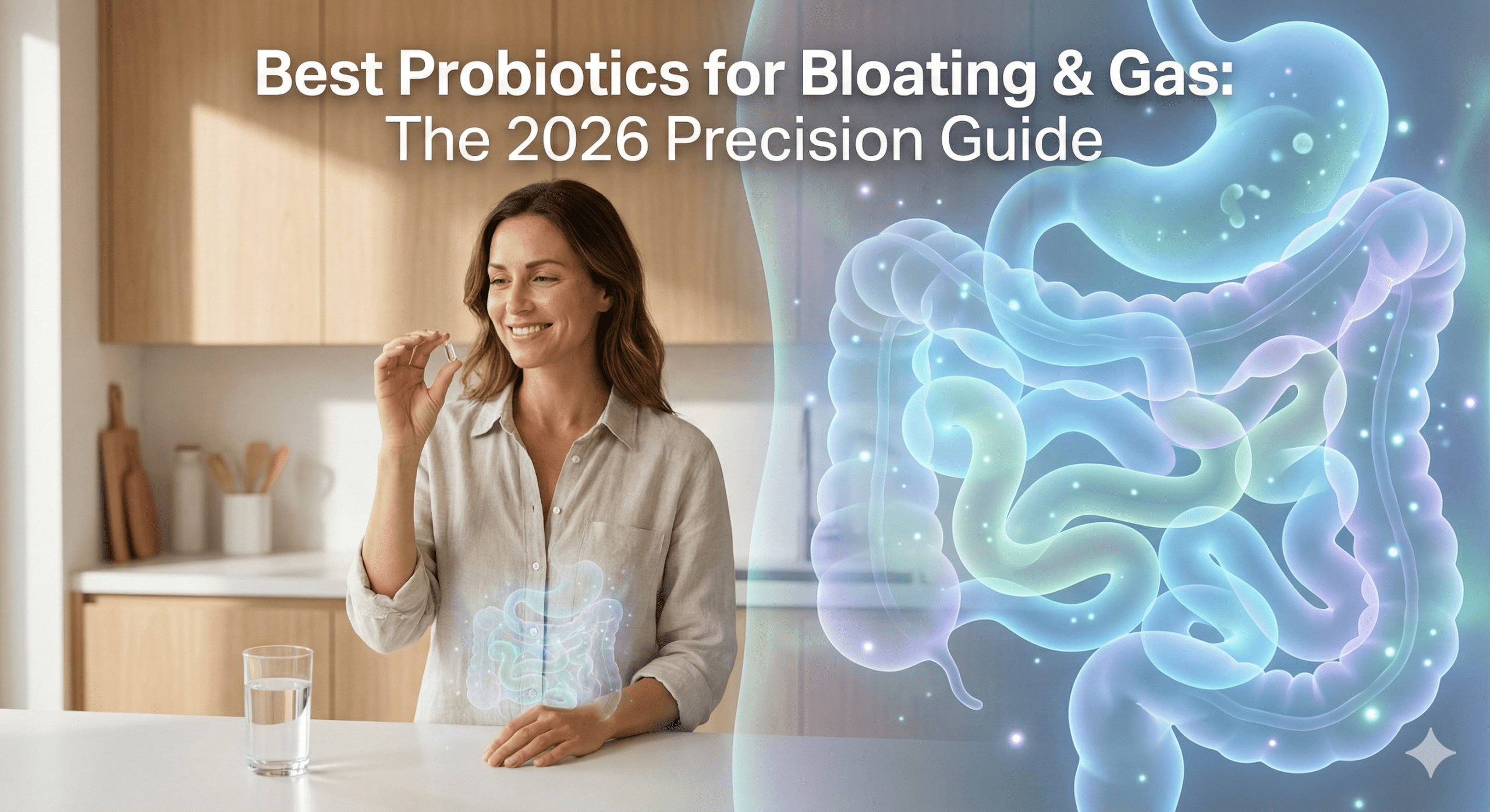 Best Probiotics for Bloating and Gas The 2026 Precision Guide