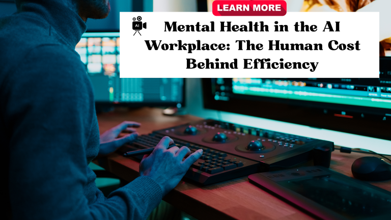 Mental Health in the AI Workplace: The Human Cost Behind Efficiency