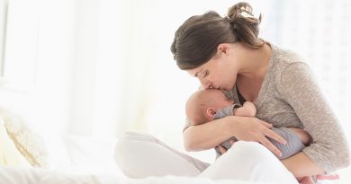 breast milk test with blood safe for baby