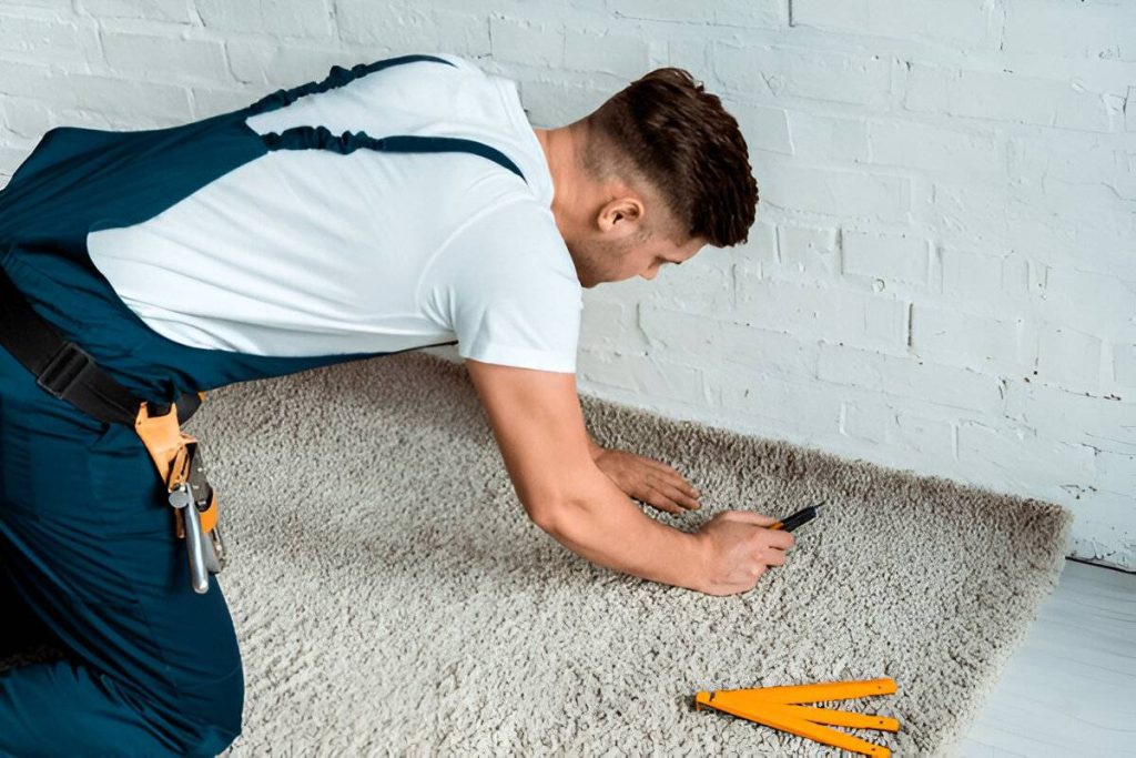 Carpet installation service
