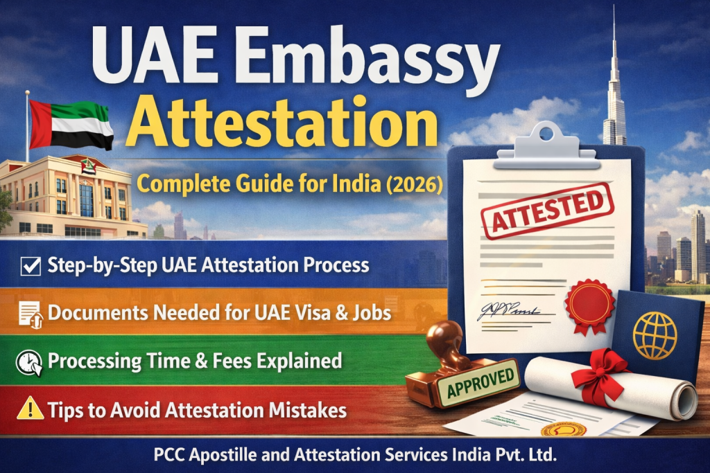 UAE Embassy Attestation