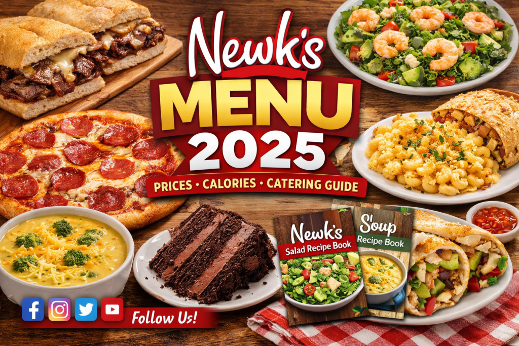 Newks Menu 2025: Prices, Calories, Nutrition & Catering Guide