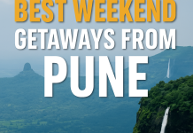 best weekend getaways from Pune