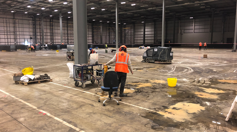 Cleaning Concrete Floors