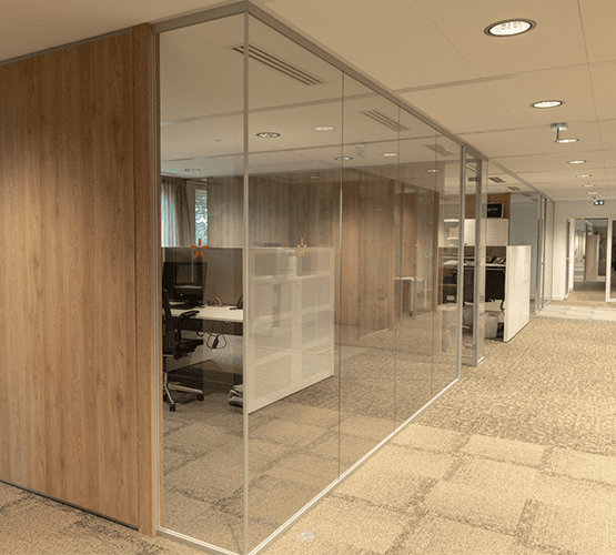 Office Glass Partition