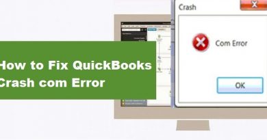 Com Error QuickBooks 2107
