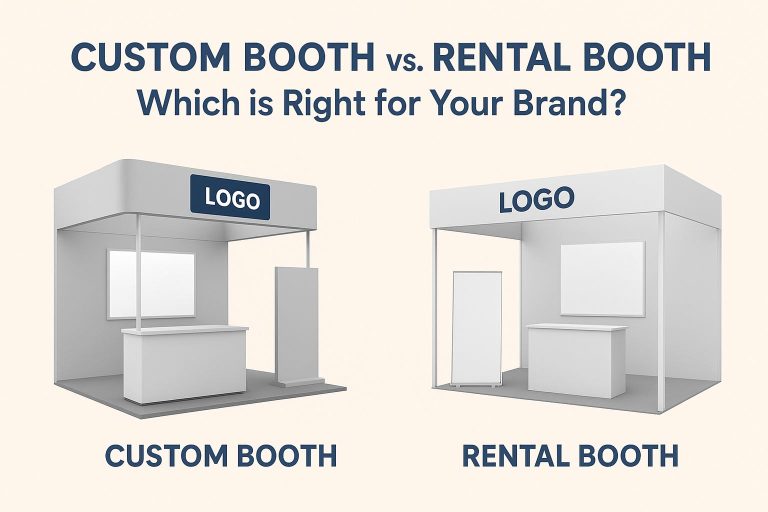 Custom Booth vs. Rental Booth: Which is Right for Your Brand?