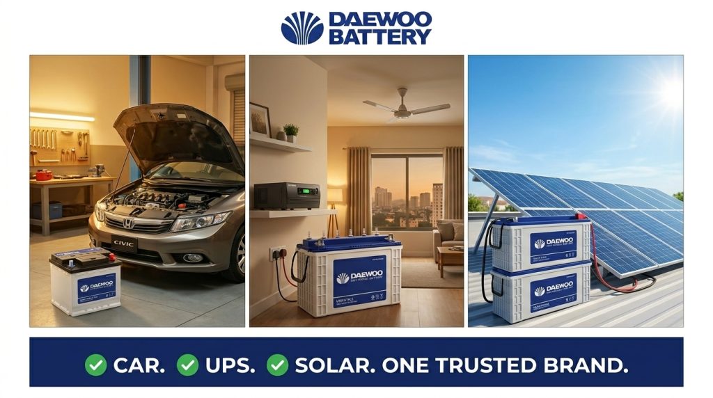 Daewoo Battery Pakistan