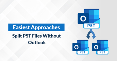 How to Split PST file without outlook