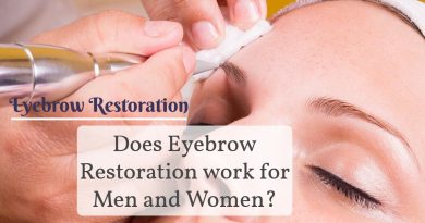 Does Eyebrow Restoration work for Men and Women?