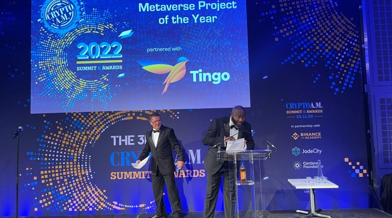 3rd Crypto AM & Summit Awards Held In London - Tingo Presents Metaverse Project of the Year