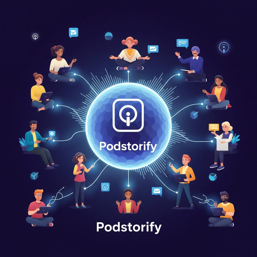 Podstorify platform empowering every person with print-on-demand crypto merch opportunities