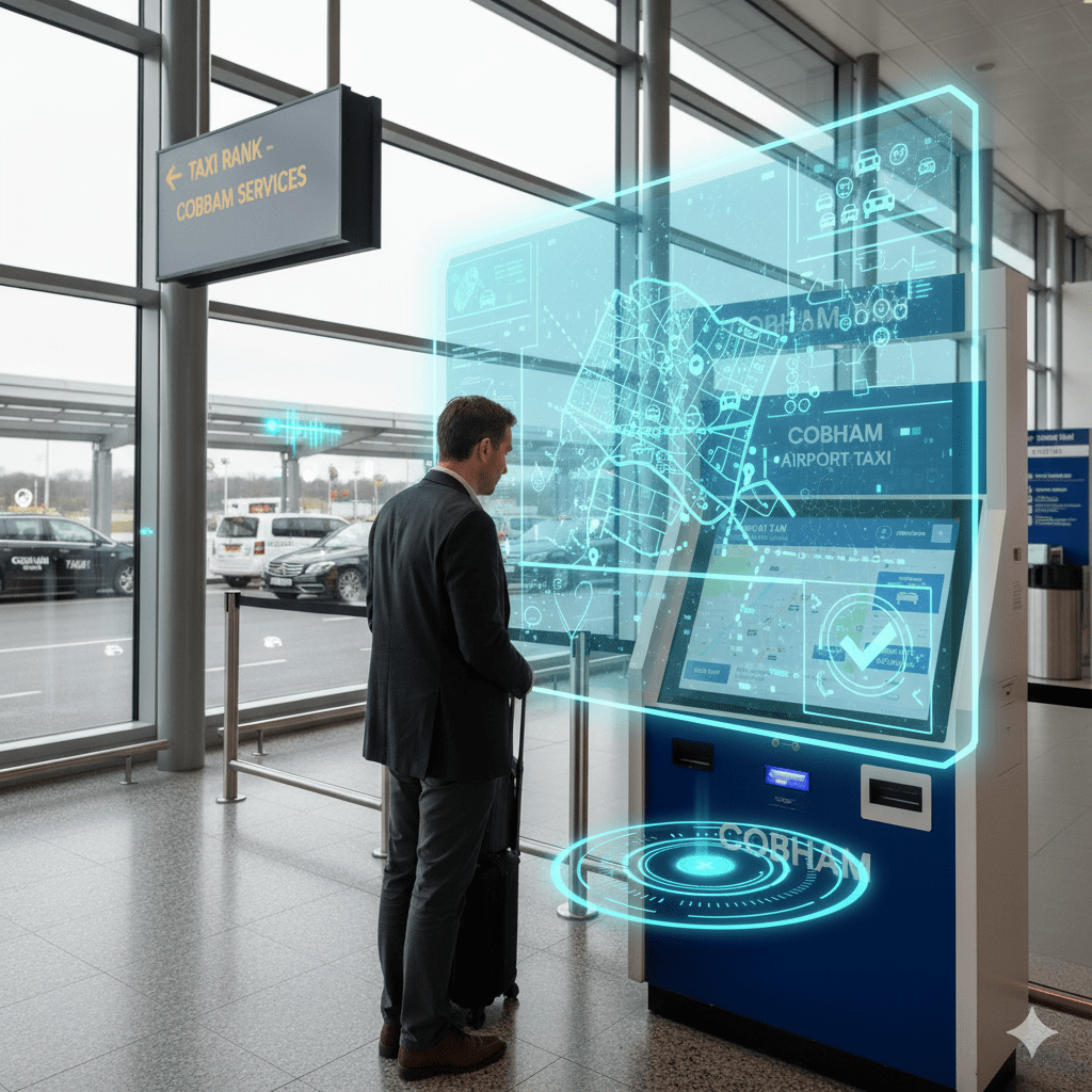 airport taxi booking cobham