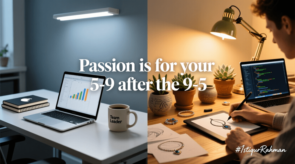 Gen Z Passion - Passion is for your 5-9 after the 9-5