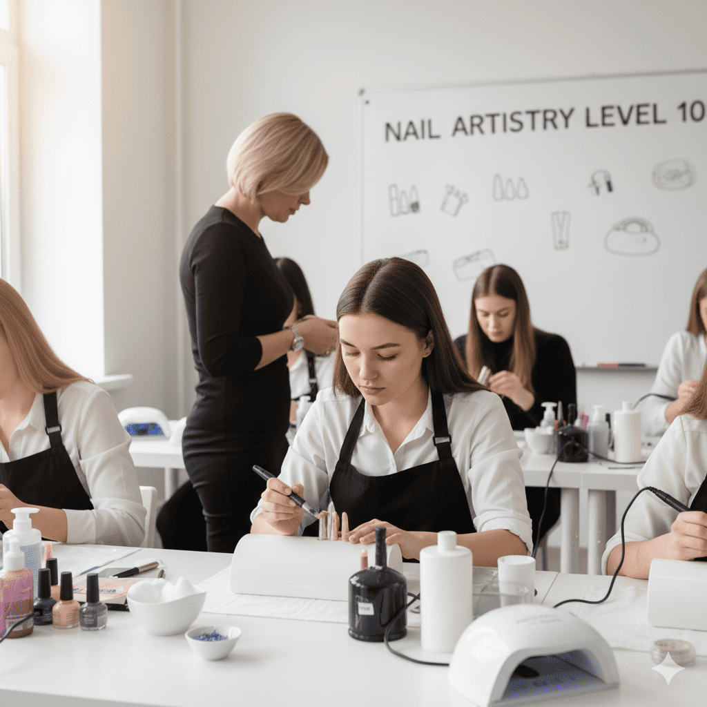Nail Technicain course by Miarge Spa Education Canada