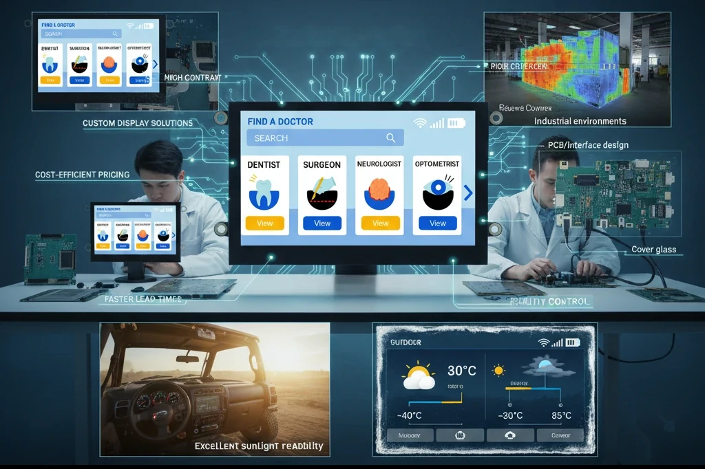 Custom LCD Display Manufacturer