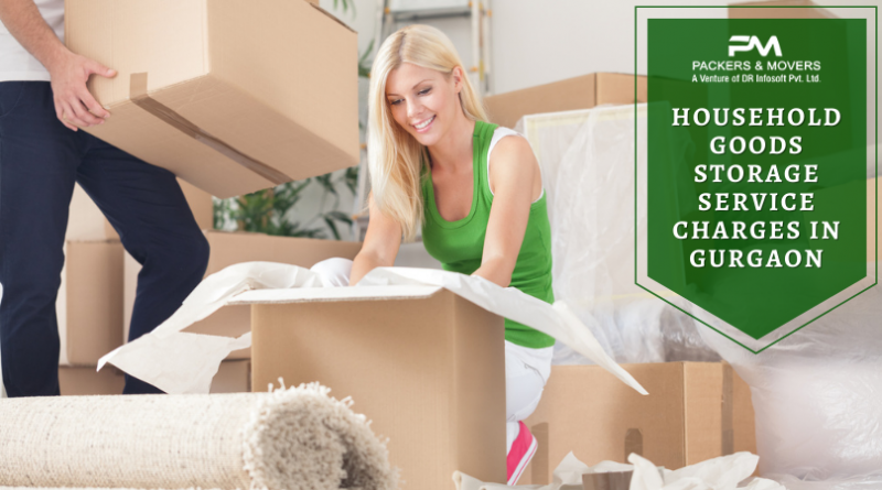 Household Goods Storage Service Charges in Gurgaon