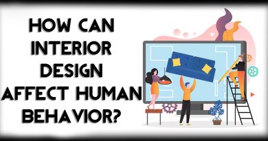 How can interior design affect human behavior (1)