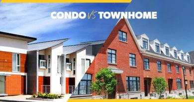 How does a condo and a townhome differ?