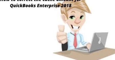 How to correct the cache amount for QuickBooks Enterprise 2018