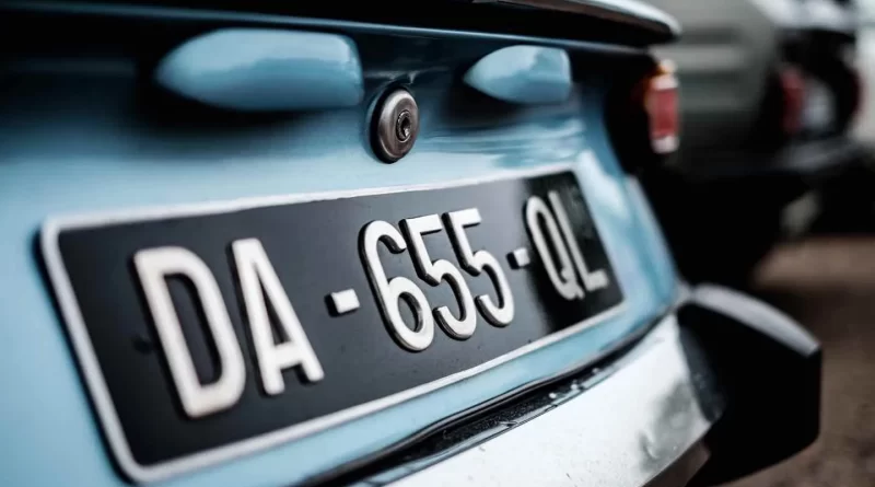 How to give personalised number plates as a present