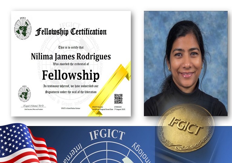 Nilima James Rodrigues: A Senior Manager and IFGICT Fellow