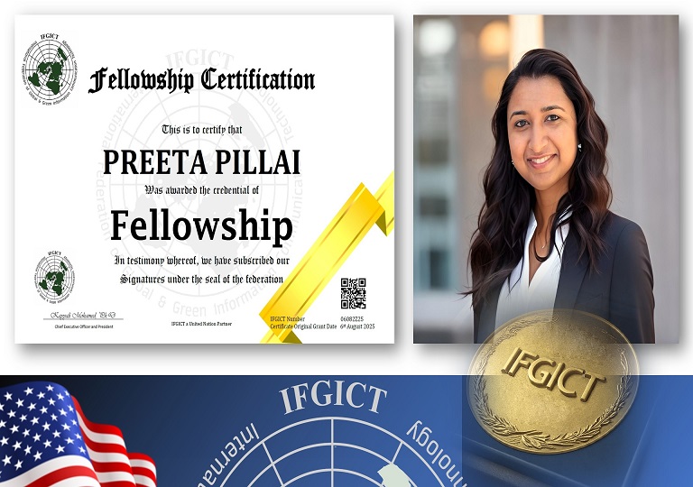 Preeta Pillai: A Principal Data Engineer and IFGICT Fellow