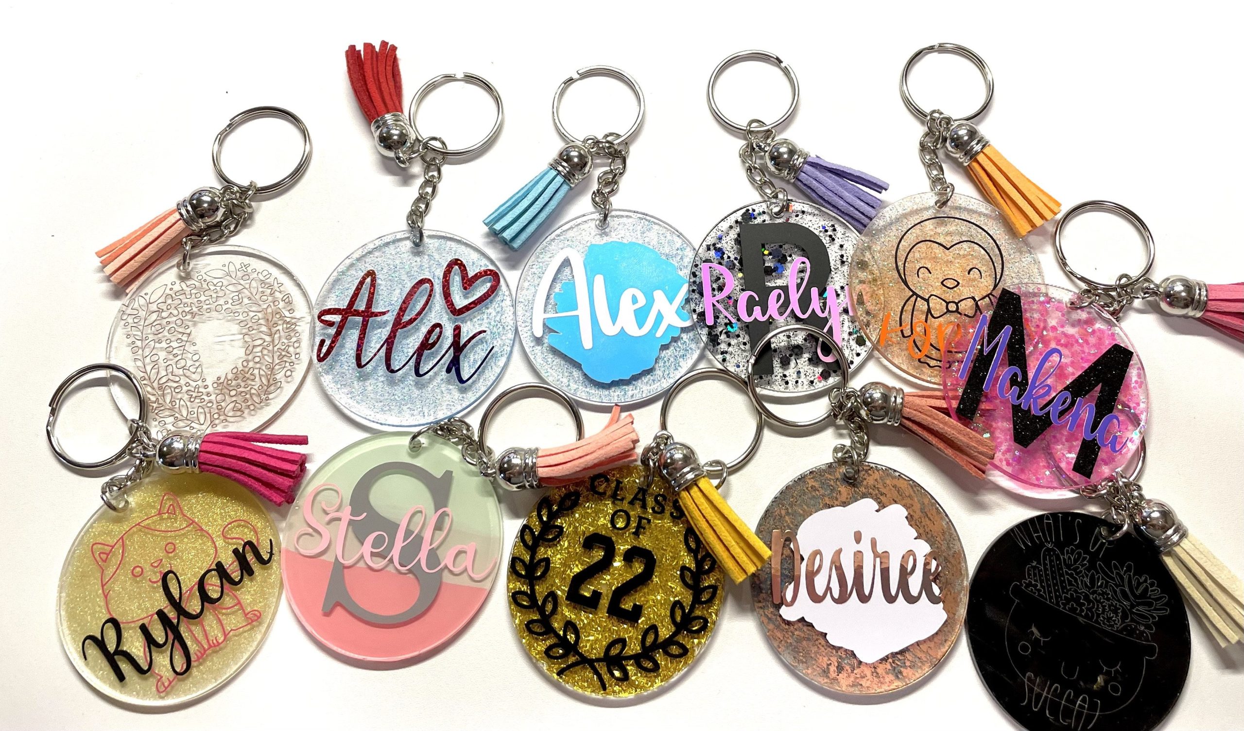 Acrylic Keychains Make Great Gifts