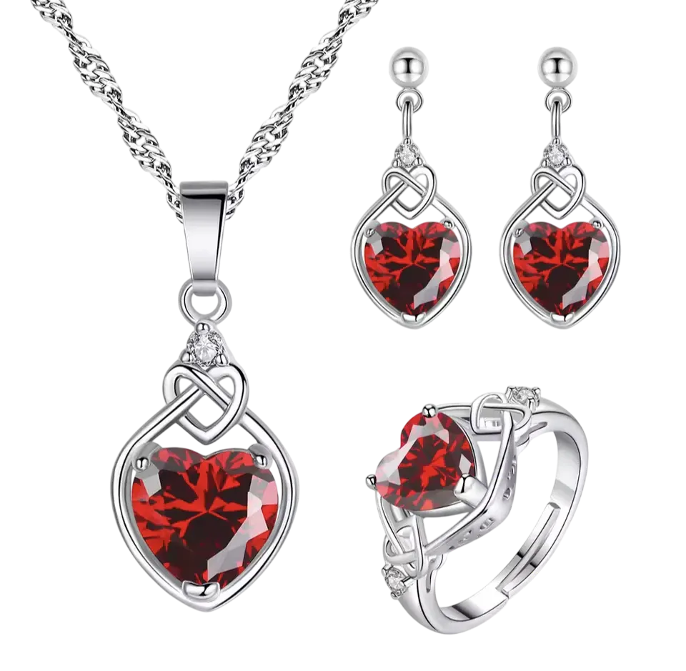 Sterling Silver Jewelry Set