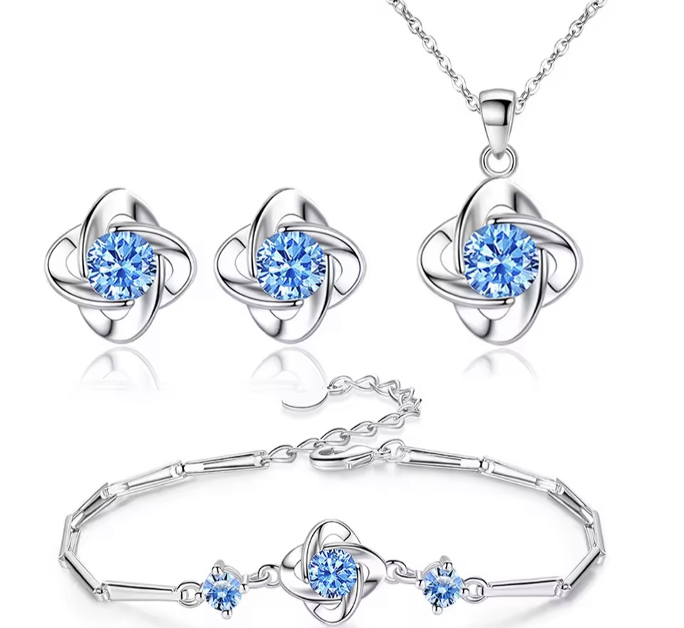 Sterling Silver Jewelry Set