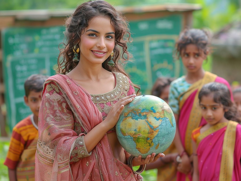 India travel with kids