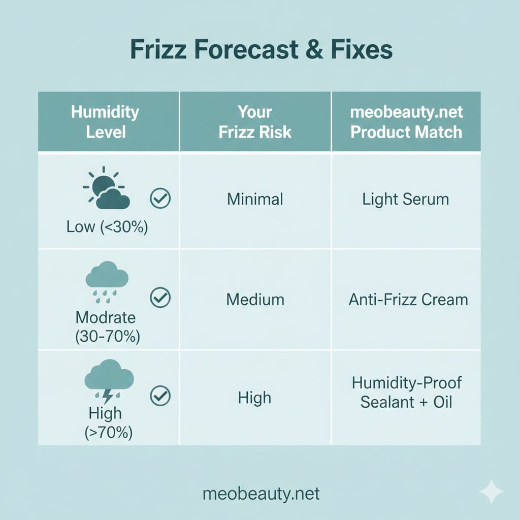 How to Tame Frizzy Hair in Humidity