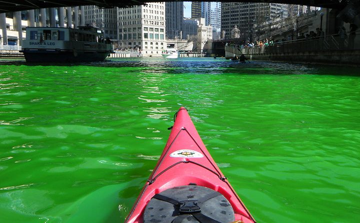 Kayaking near Chicago