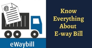 Know everything About E-way Bill