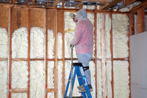 Learn about the benefits of spray foam insulation