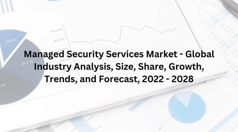 Managed Security Services Market - Global Industry Analysis, Size, Share, Growth, Trends, and Forecast, 2022 - 2028