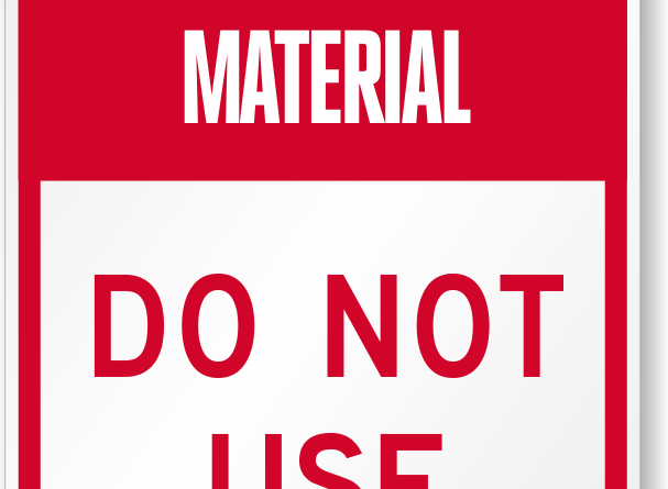 Materials to Use for Sign